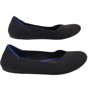 Rothy’s The Flat Black Round Toe Shoes 9.5